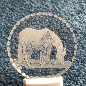 Horse night light.